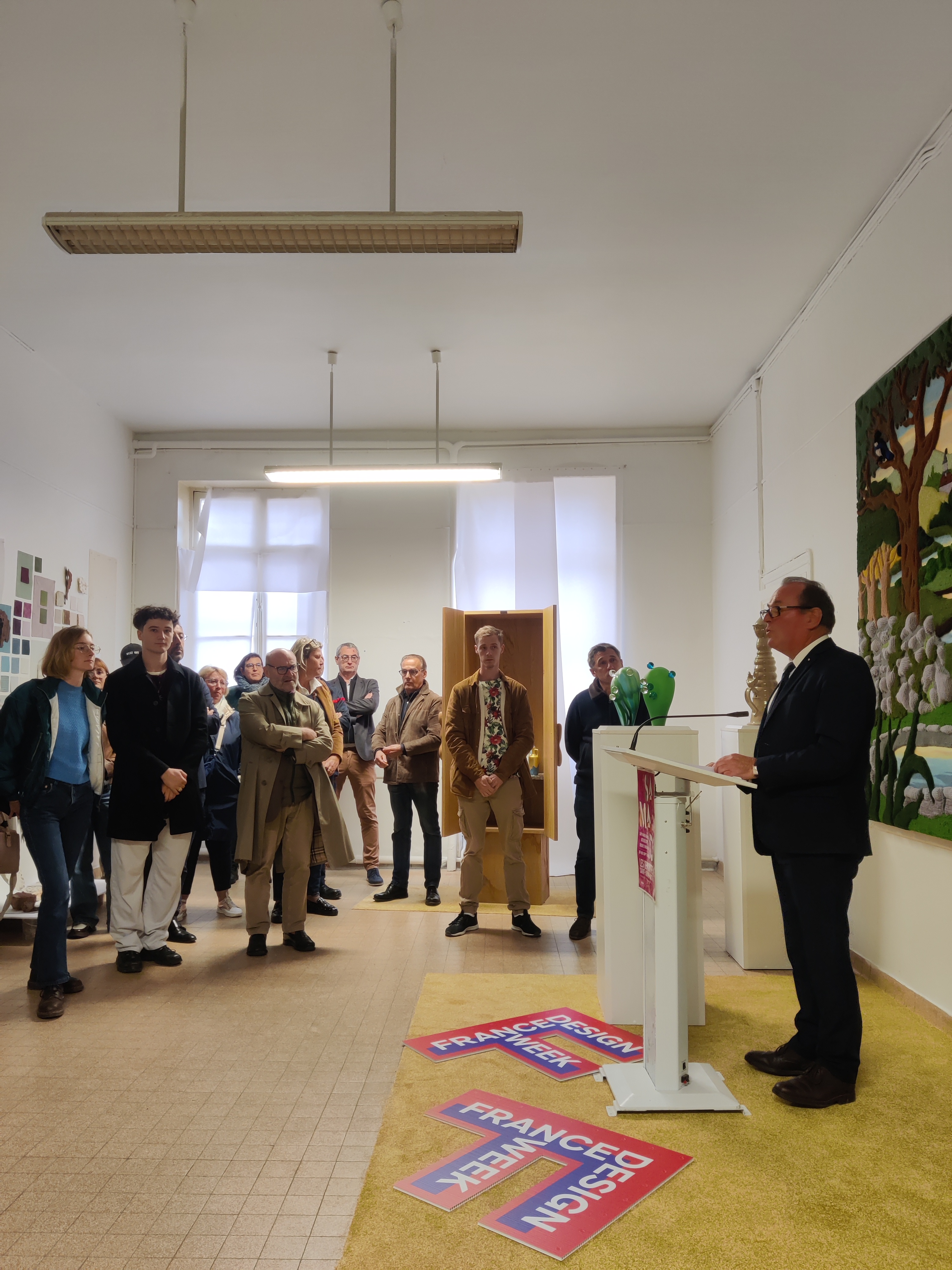 Vernissage / Inauguration avec Emmanuel RIOTTE